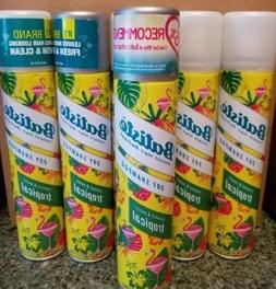 6 BATISTE DRY SHAMPOO Coconut & Exotic Tropical 6.73 FL OZ E