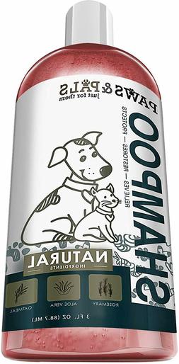 Dog Shampoo For Dry Itchy Skin - Smelly Dogs Cats Oatmeal Sh