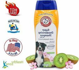 Dog Shampoo Super Deodorizing Fresh Odor Eliminating Kiwi Bl
