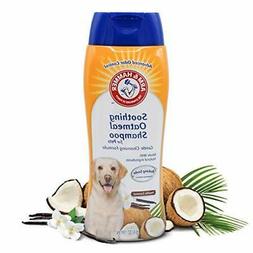 Dog Soothing Oatmeal Shampoo Dry Itchy Skin Vanilla Coconut 