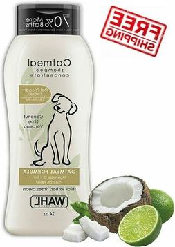 Dry Skin & Itch Relief Pet Shampoo for Dogs Oatmeal Formula 