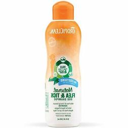 TropiClean Natural Flea and Tick Dog Shampoo Plus Soothe Irr