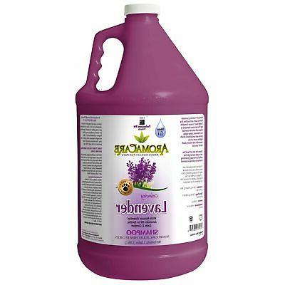 PPP AromaCare Calming Lavender Dog Shampoo, 1-Gallon