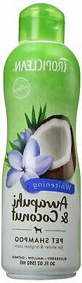 TropiClean Awapuhi and Coconut Pet Shampoo, Whitening Shampo