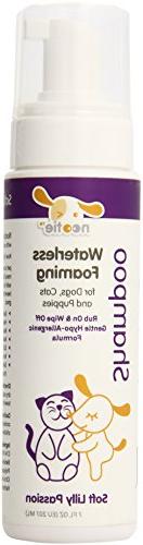 Nootie Foaming Waterless Shampoo for Dogs and Cats, 7-Ounce,