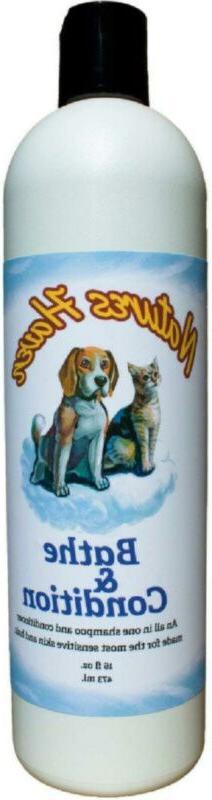Natures Haven Bathe&Condition Dog And Cat Shampoo Plus Condi