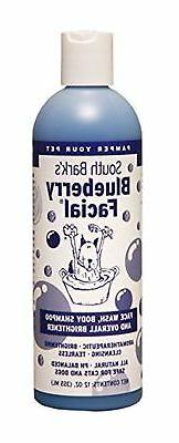 South Bark's Blueberry Facial Dog Face Wash Shampoo Color Br