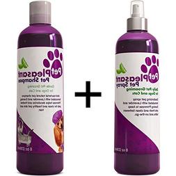 Pet Shampoo & Spray for Cats & Dogs Lavender + Evening Primr