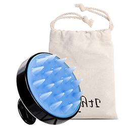Shampoo Brush Silicon Scalp Massager Hair Brush Wet Dry Comb