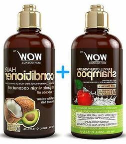 WOW Apple Cider Vinegar Shampoo & Hair Conditioner Set - Inc